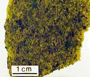 Mantelfragment (Olivinknolle vom Steffeln-Kopf)